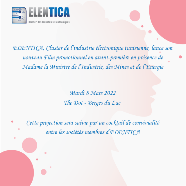 ELENTICA, launches its new promotional film March 8th, in the presence of the Minister of Industry, Mines and Energy